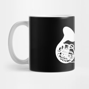 I Play Heavy Metal French Horn Marching Band Cute Funny Mug